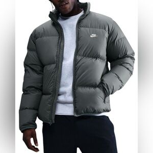 Nike Sportswear Club Puffer Jacket Men's XXL Iron Grey NWT